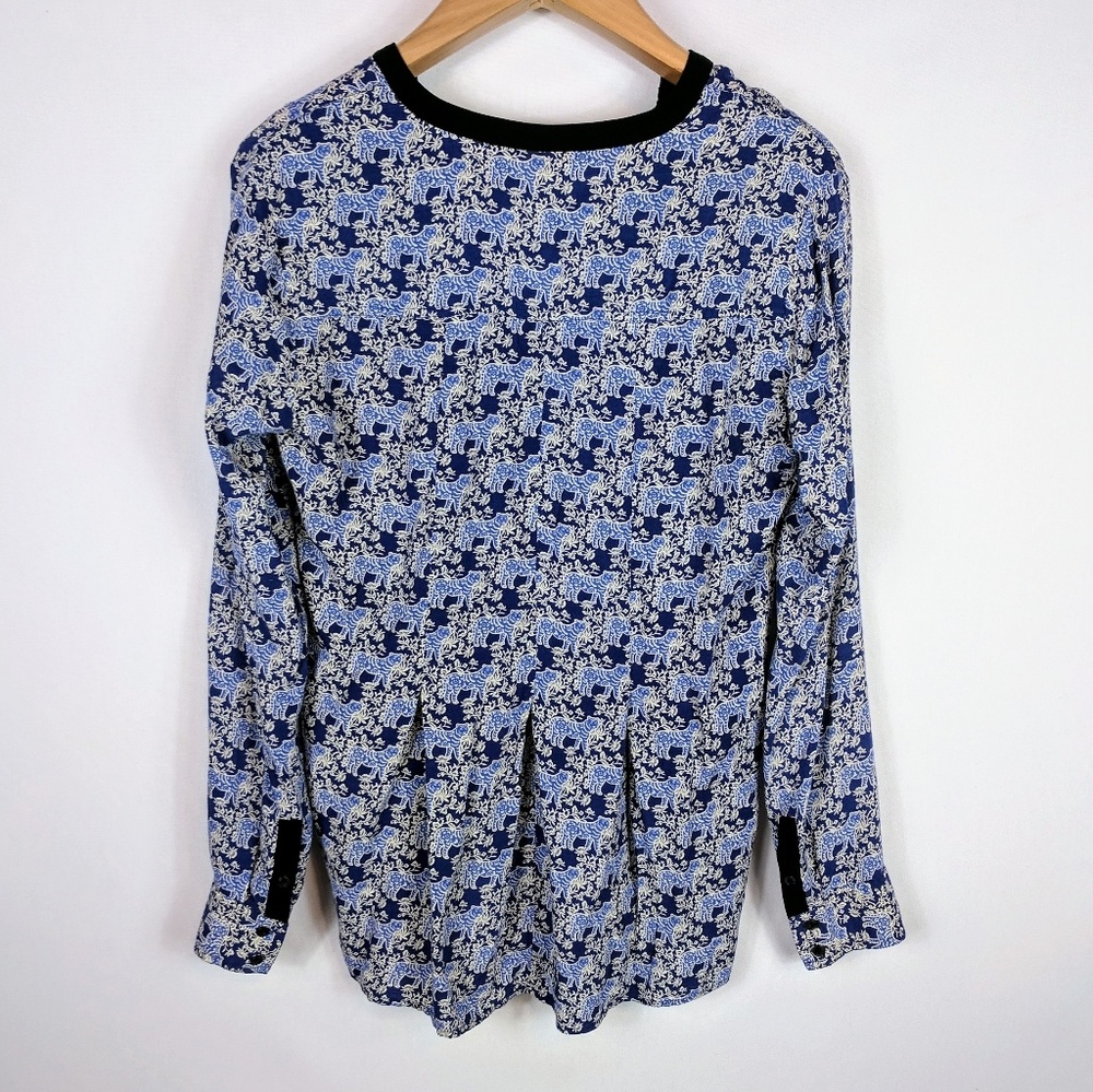 Anthropologie | Tiger print popover 10 - Picture 2 of 8